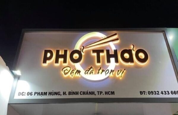 Bảng hiệu quán ăn đêm - Hình ảnh 3