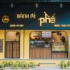 Bảng hiệu quán ăn ngoài trời 9 mau bang hieu quan an banh mi