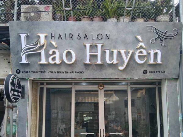 Bảng quảng cáo tiệm làm tóc - Hình ảnh 3